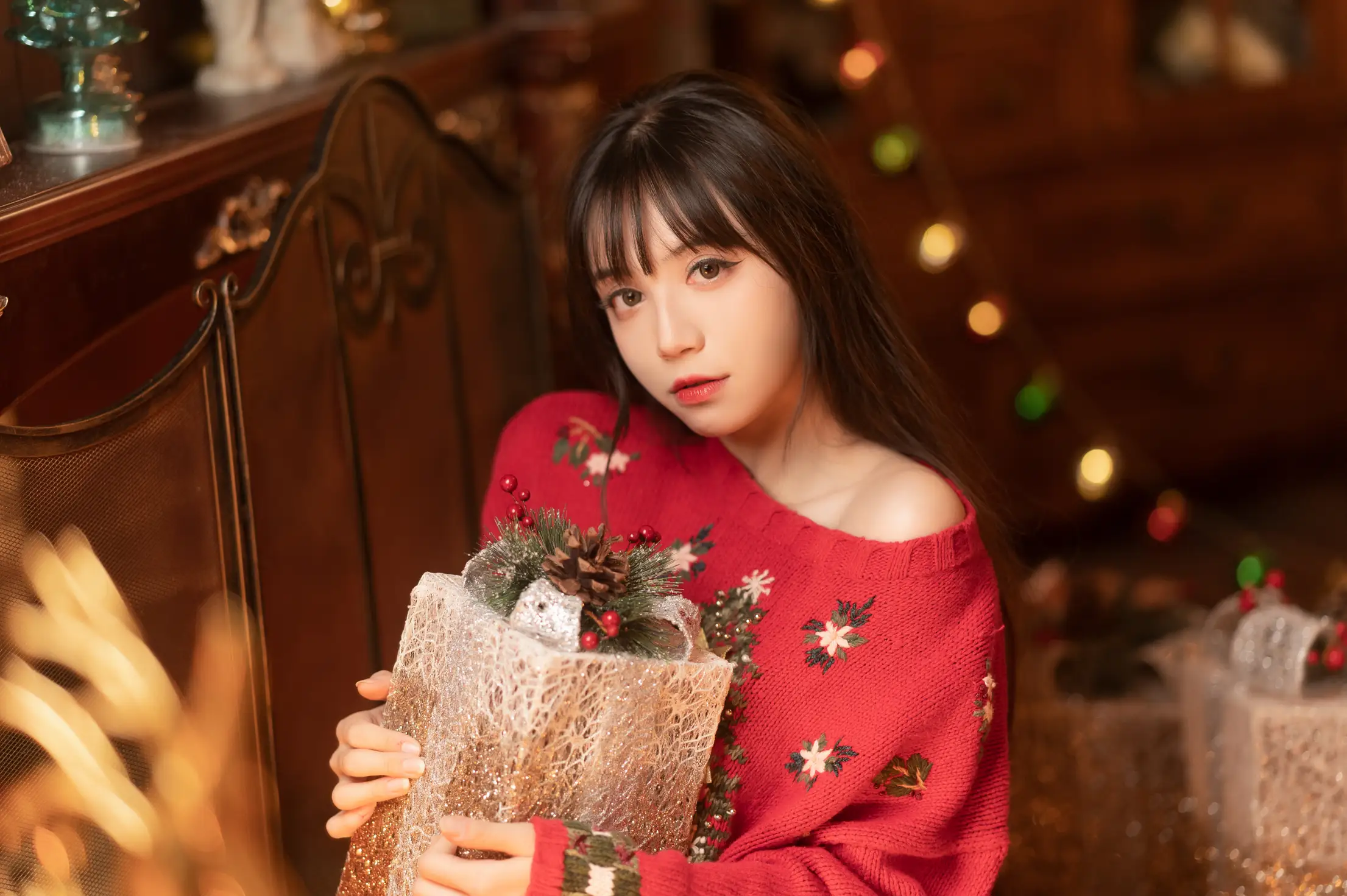 [YITUYU] 2022.05.26 Vol.0988 – Red Christmas Two plus six#[38P]-36